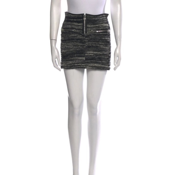 NWT Étoile Isabel Marant Black Mini Skirt SZ XS | Designer Piece - Picture 1 of 3